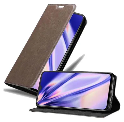 Obrázek produktu pro Cadorabo Case for OnePlus 7 Protective Case in Brown Pouzdro na mobilní telefon s magnetickým zavíráním