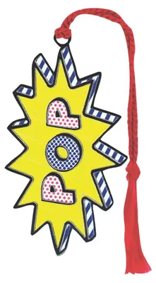 Productafbeelding van Boekmarkering "Pop-Art".
