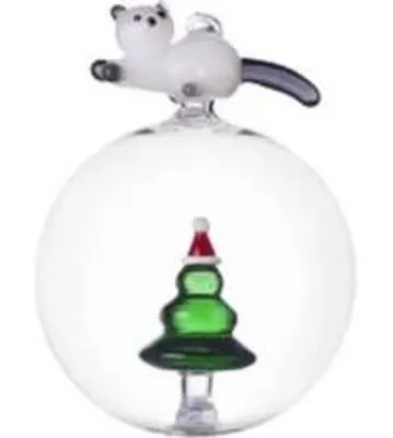 Produktbild von Weihnachtskugelkatze und Weihnachtsbaum-Tabbykatze