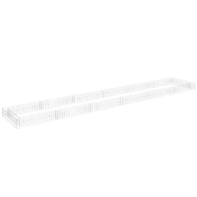 Produktbild von Gabionen-Hochbeet Verzinkter Stahl 600x100x20 cm