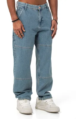 Produktbild von Red Bridge Herren Baggy Jeans Hose Denim Pants
