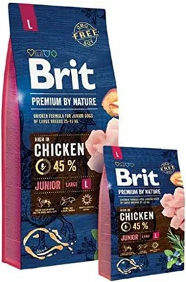 Zdjęcie produktu dla Brit Premium By Nature Junior L Large 3kg