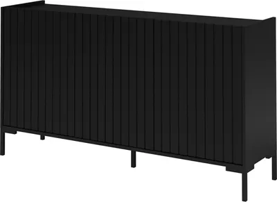 Produktbild von Albello Kommode Lanel Kommode für das Schlafzimmer Kommode für das Wohnzimmer Schwarz 150x83x40