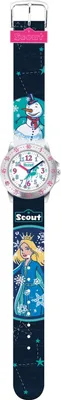 Produktbild von Scout Quarzuhr Eisprinzessin mit Textilarmband für Mädchen