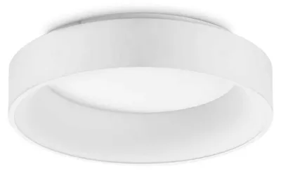 Zdjęcie produktu dla Nowoczesna lampa sufitowa Ziggy Metal White Led 30W 3000K Ciepłe światło