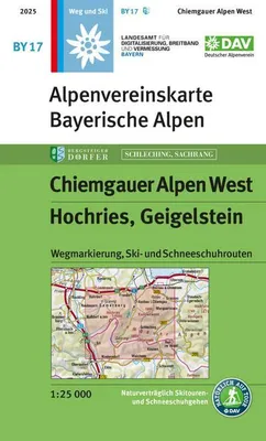 Obrázek produktu pro Chiemgauské Alpy západ, Hochries, Geigelstein