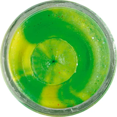 Produktbild von Berkley Powerbait Glitter Trout Dough - 50g Forellenteig, Farbe:Fluo Green/Yellow