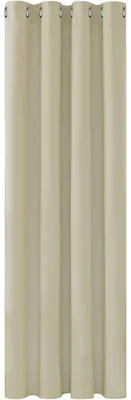 Produktbild von Verdunklungsvorhänge mit Ösen 160x132 cm Beige 1 Stück