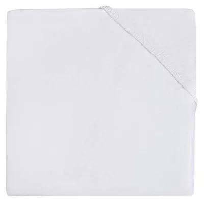 Produktbild von Spannbettlaken Gitterbett Baumwolle 70 x 140 cm - Weiß