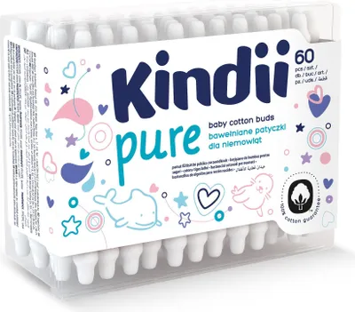 A package of baby cotton buds.