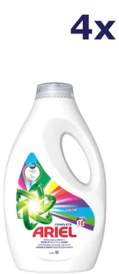 Produktbild von 4x Ariel Flüssigwaschmittel Complete Color 810 ml, 18er-Pack