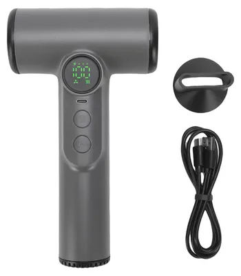 Zdjęcie produktu dla Bezprzewodowa suszarka do włosów, 200 W, bateria 15600 mAh, ładowanie przez USB, tryb chłodny i ciepły, przenośna, idealna w podróży i na kempingu