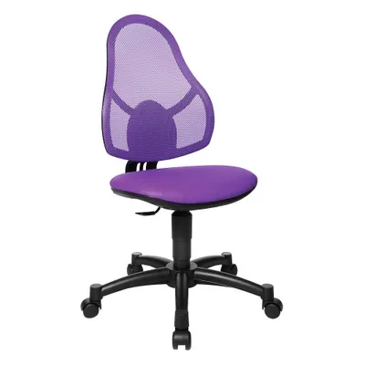Produktbild von Topstar Kinderdrehstuhl Open Art® Junior, 71430 S07 Stoff lila, Gestell schwarz