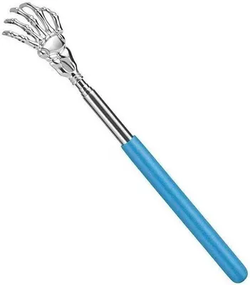Image de Allecto Plus - Grattoir dorsal télescopique en acier inoxydable pour le massage de la tête et du dos