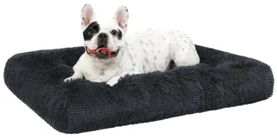Produktbild von Solidchoice – Waschbares Hundebett "Fluffy" mit rutschfester Unterseite, 76 x 52 cm
