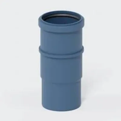 Produktbild von POLOPLAST Langmuffe, DN90, POLO-KAL NG, PP-MD, Ø90mm, blau, 1 Stk.