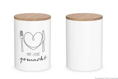 Produktbild von LA VIDA Vorratsdose Mit Liebe gemacht