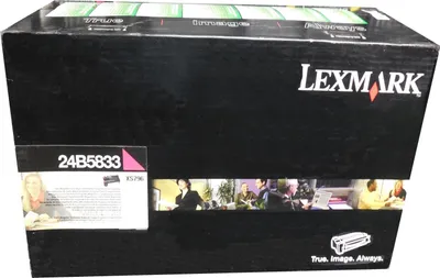 Obrázek produktu pro Lexmark 24B5833, 18000 str., Purpurová, 1 kusů