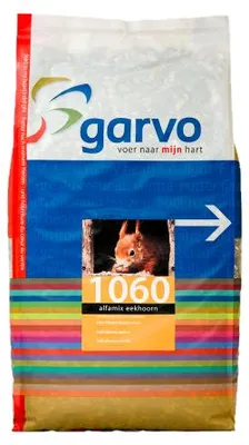 Productafbeelding van Garvo Alfamix eekhoorn (1060) volledig eekhoornvoer 2.0KG en 11.0KG 11KG