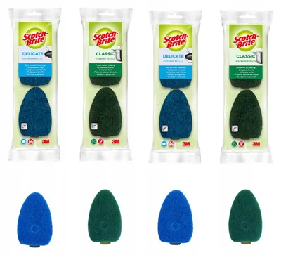 Produktbild von Scotch-Brite Ersatzschwämme kratzfrei & stark 8 Stück