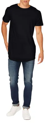 Immagine prodotto di Build Your Brand - Maglietta a maniche lunghe da uomo LT2025 (4XL) (Nera)
