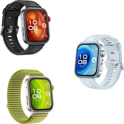 Produktbild von Huawei Watch Fit 4 Pro schwarz Fluorelastomer-Armband