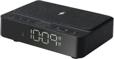 Obrázek produktu pro Aiwa CR-30BK, Digitální budík, Obdélník, Černá, FM, PLL, 5 W, Rádio/bzučák
