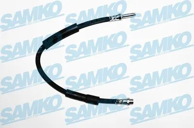 Produktbild von SAMKO 6T48977 Bremsschlauch für VW CRAFTER 30-50 Kasten (2E) CRAFTER 30-35 Bus (2E) CRAFTER 30-50 Pritsche/Fahrgestell (2F) passend für MERCEDES-BENZ