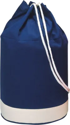 Produktbild von MidOcean - Reisetasche "Yatch", Zweifarbig, Baumwolle MO419 (Einheitsgröße) (Marineblau/Weiß)