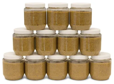 Produktbild von Gifts4Nature - 12 Gläser - Erdnussbutter für Gartenvögel