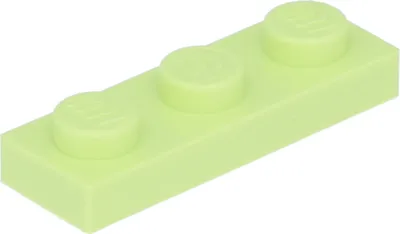 Produktbild von Lego® 1x3 Platte 3623 - 1 Stück Gelbgrün