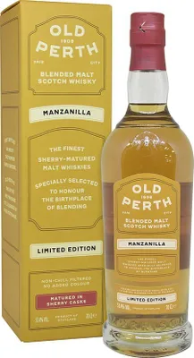 Produktbild von Morrison Scotch Whisky Distillers Old Perth Ltd Edition Manzanilla 53,4% vol Scotch Whisky NV Whisky ( 1 x 0.7 L )