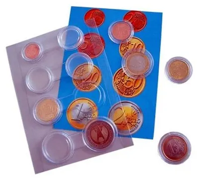 Produktbild von SAFE Münzdosen-Set 6790, 8 Dosen für kompletten Euro-Münzsatz (1 Cent bis 2 Euro)