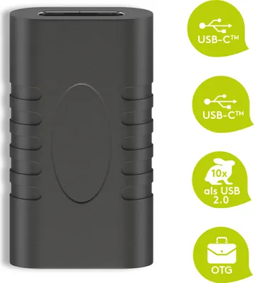 Produktbild von Goobay Adapter Connector USB-C auf USB-C               (5Gbit/s)