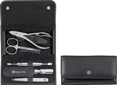 Obrázok produktu pre Zwilling CLASSIC INOX Druckknopf-Etui, schwarz, 5-tlg.