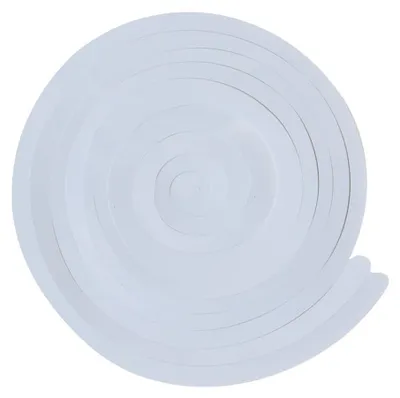 48 Hängespiralen, Partydekoration, glänzend, 14 cm Ø, 70 cm
