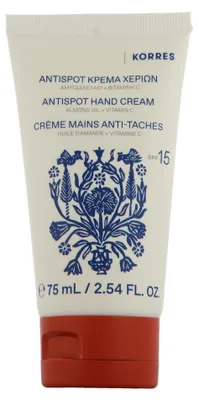 Productafbeelding van Korres Handverzorging, Handcrème met Amandelolie en Vitamine C, Anti-vlekken, SPF15 (75 ml)