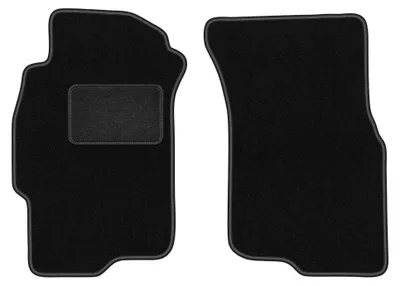 Obrázek produktu pro Přední velurové koberce pro: Rover 400/ 45 1998-2005 (sedan) – 2 ks, černé, na míru – Wielganizator LUX