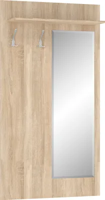 Obrázek produktu pro nabbi Věšákový panel se zrcadlem Tavir H - dub sonoma