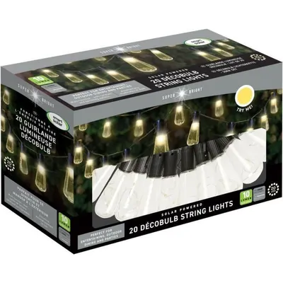 Zdjęcie produktu dla Girlanda DécoBulb 10L - 20 żarówek - 10 m