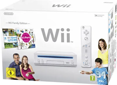 Produktbild von Nintendo Wii - Family Edition - Spielkonsole - weiß