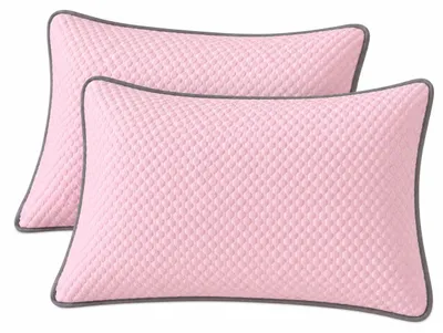 Produktbild von kühlende Kissenbezuege 40x80cm 2er Set Rosa atmungsaktiv Kissenbezug