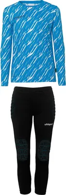 Immagine prodotto di Uhlsport Progressive 28 Set maglia portiere bambini - Ciano / Bianco