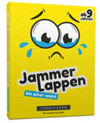 Obrázok produktu pre D & R Denkriesen JAMMERLAPPEN - Das dramatisch lustige Kartenspiel ''bis einer weint'' - DENKRIESEN DEN09110