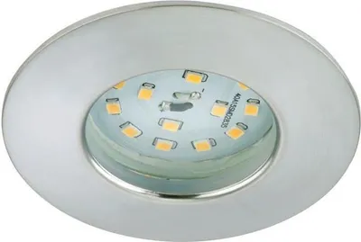 Produktbild von Briloner LED Einbauleuchte rund Aluminium IP44 6,5W Modul 570lm warmweiß 3000K 110° 3-Stufen-Dimmbar