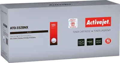 Produktbild von Activejet ATO-332BNX Tonerkartusche (Ersatz für OKI 46508712; Höchste; 3500 seiten; schwarz)
