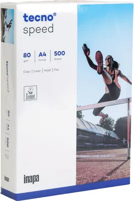 Immagine prodotto di tecno Speed 80g/m² DIN A4 carta da ufficio bianca 500 fogli