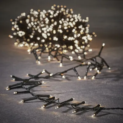 Produktbild von Luca Lighting Snake-Lichterkette mit 1000 LED-Lämpchen - L2000 cm - Klassisch Weiß