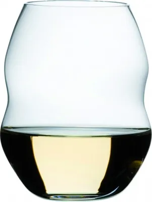 Obrázok produktu pre Riedel value set 4 x 2 poháre SWIRL WEISSWEIN 0450/33 a 4 slamky EKM Living z nehrdzavejúcej ocele