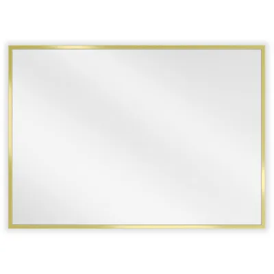 Zdjęcie produktu dla Mexen Loft lustro łazienkowe prostokątne 70 x 50 cm, rama złota - 9852-070-050-000-50